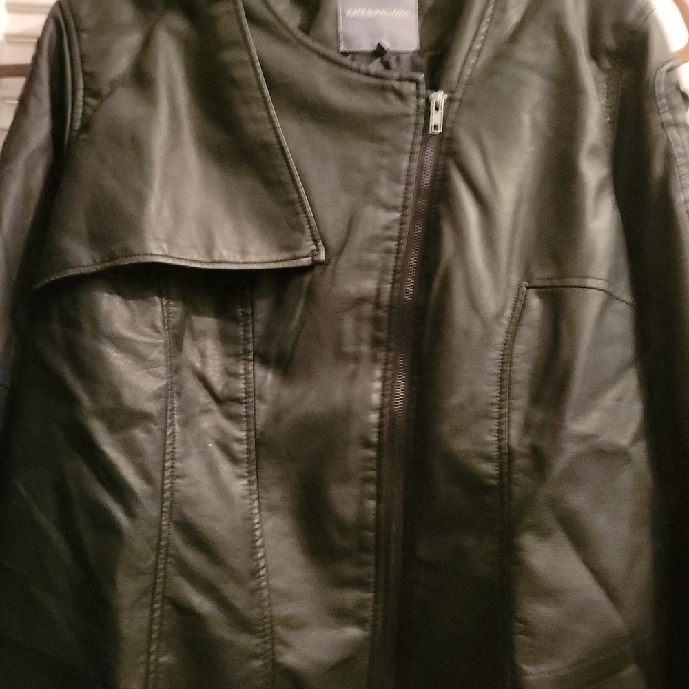 Kate andMallory fauxleather jacket. Brand new.